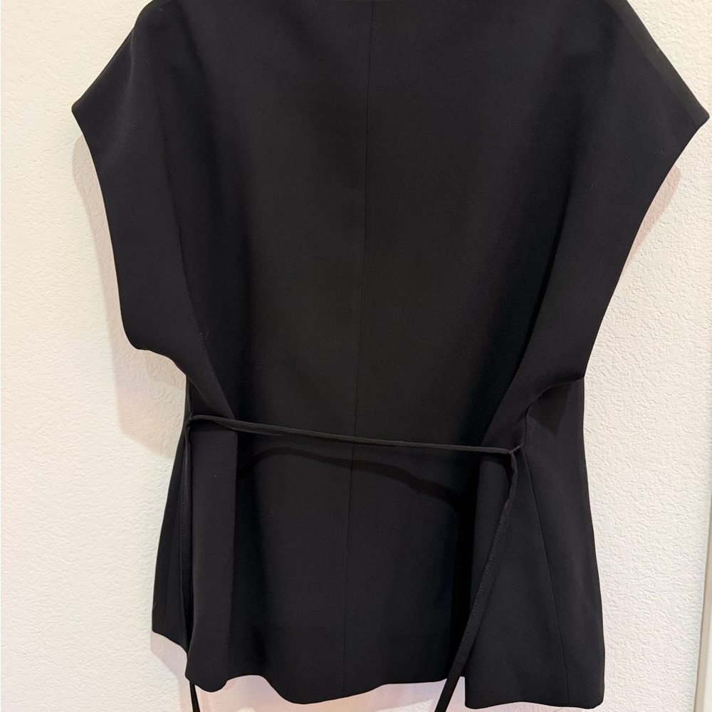 NWT Zara belted vest or crossover over blouse - Picture 4 of 6